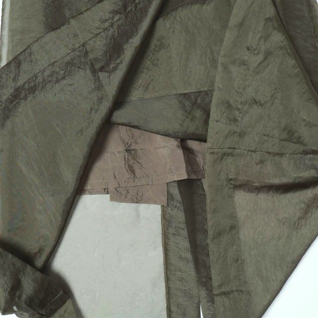 サクラ ORGANDY WRAP SKIRT スカート