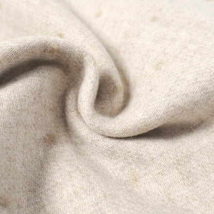 THROW ELENA W C Boucle Dot ウールカシミヤマフラー