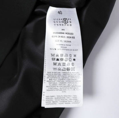 エムエムシックスメゾンマルジェラ Tailored wool ドレス