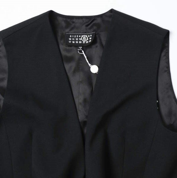 エムエムシックスメゾンマルジェラ Tailored wool ドレス