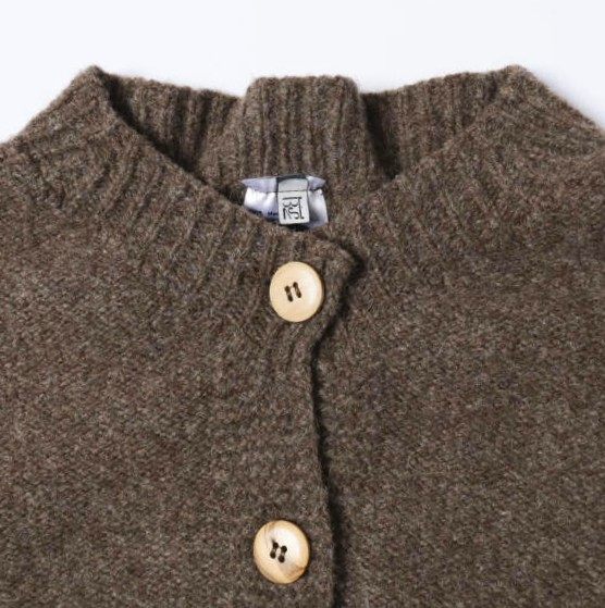 ベースレンジ TIER CARDIGAN アルルメリノウールカーディガン