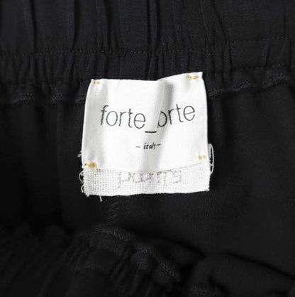 フォルテフォルテ 10660 my pants レーヨンテーパードパンツ