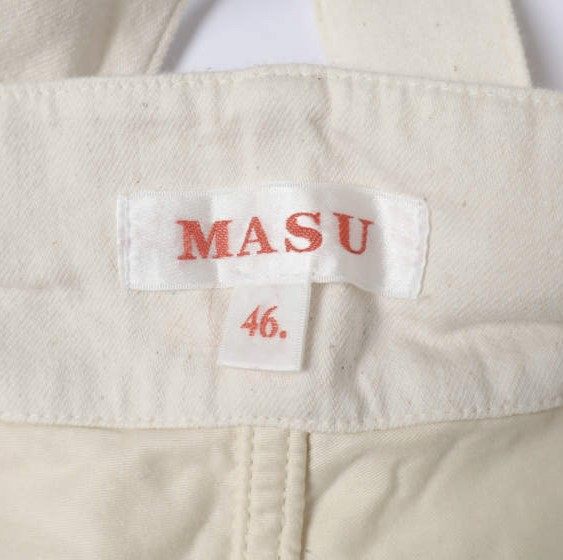 MASU インターナショナルギャラリービームス パッチワーク コットンオーバーオール 限定