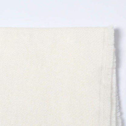 THROW ELENA W C Boucle Dot ウールカシミヤストール