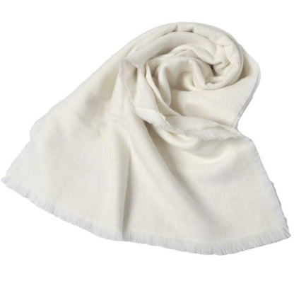 THROW ELENA W C Boucle Dot ウールカシミヤストール