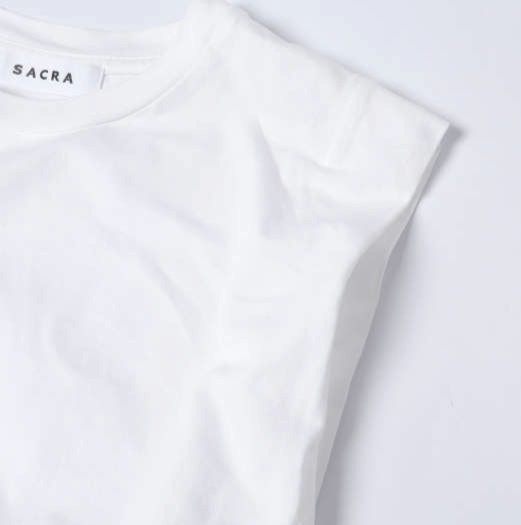 サクラ PREMIUM COTTON ノースリーブトップス