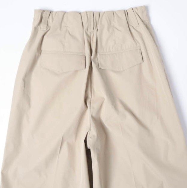 シーレット Tuck Wide ポリエステルパンツ