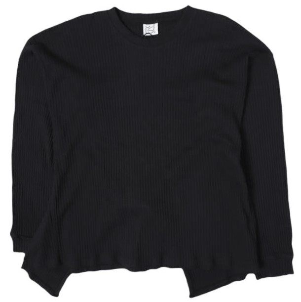 ベースレンジ SHAW LONG SLEEVE オーガニックコットンフリースリブカットソー