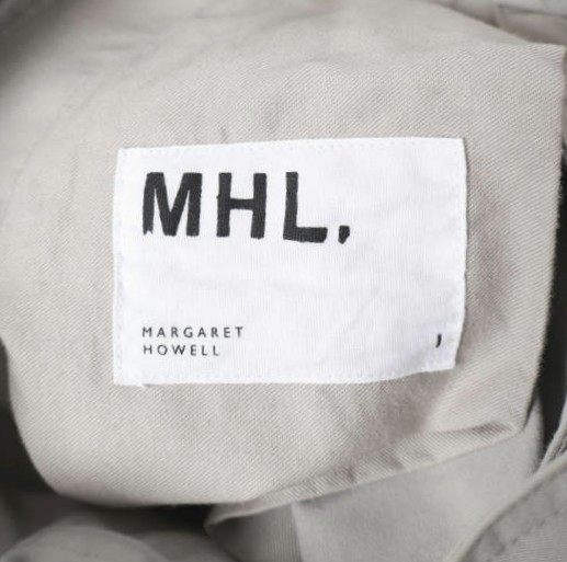 マーガレットハウエルMHL. WASHED COMPACT COTTONテーパードパンツ