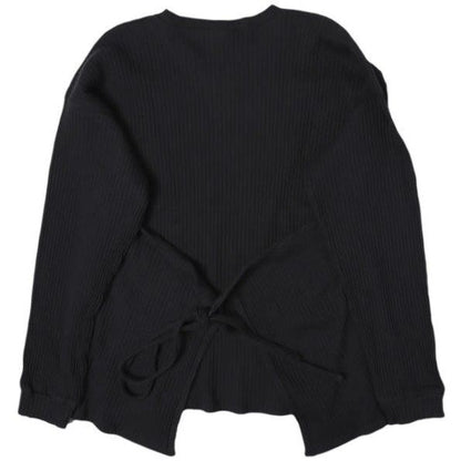 ベースレンジ SHAW LONG SLEEVE オーガニックコットンフリースリブカットソー