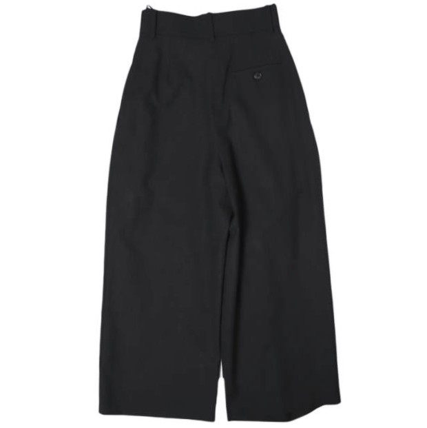 ロエベ Cropped Wrap Trousers ウールパンツ
