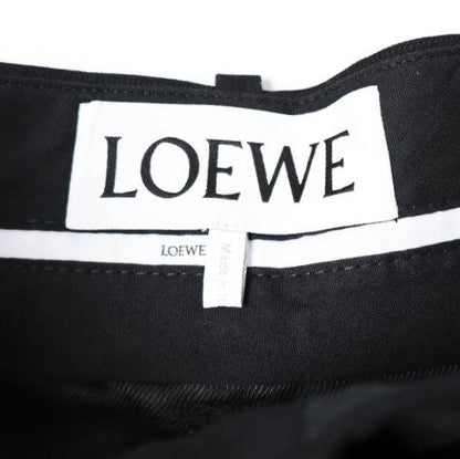 ロエベ Cropped Wrap Trousers ウールパンツ