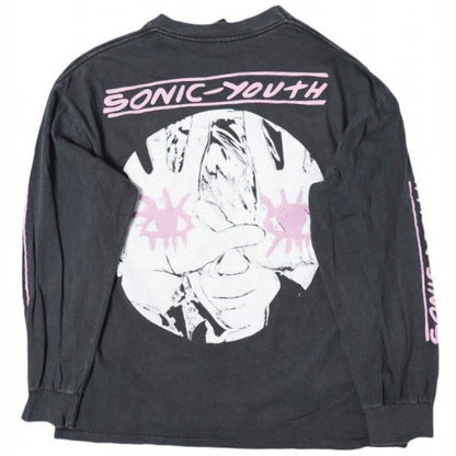 ソニックユース Starpower コットン長袖Tシャツ