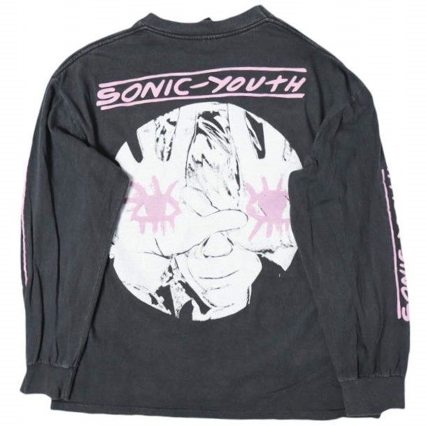 ソニックユース Starpower コットン長袖Tシャツ
