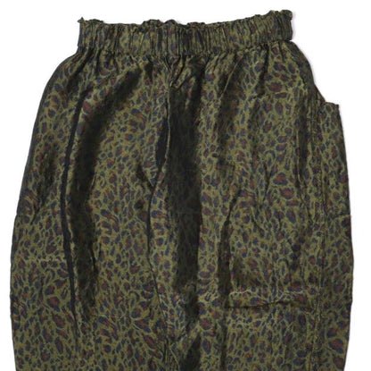 サウスツーウエストエイト Army String Pant レオパードジャカードパンツ