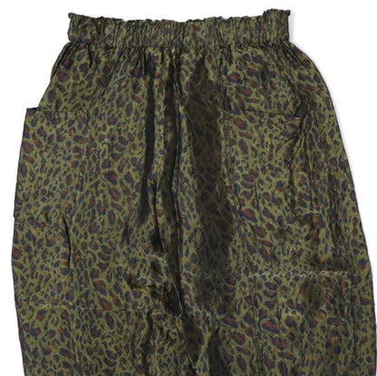 サウスツーウエストエイト Army String Pant レオパードジャカードパンツ