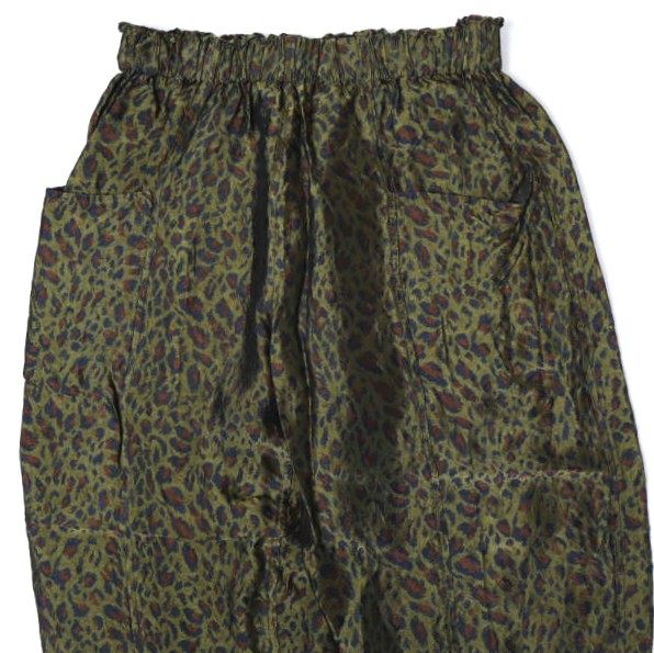 サウスツーウエストエイト Army String Pant レオパードジャカードパンツ