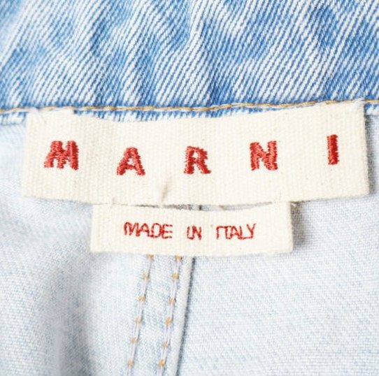 マルニ 刺繍デニムパンツ