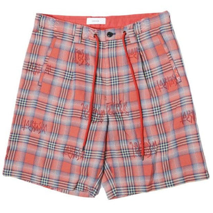 ファセッタズム ORIGINAL TRANSPARENT CHECK SHORTS ショートパンツ