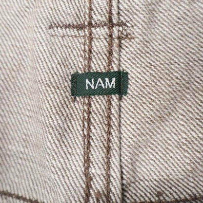 NAMトランペットデニムコットンジーンズ