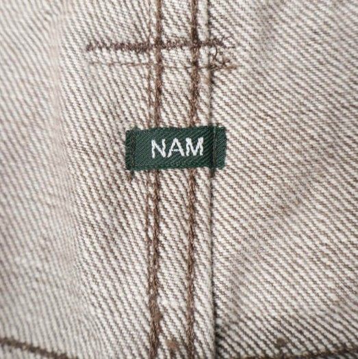 NAMトランペットデニムコットンジーンズ