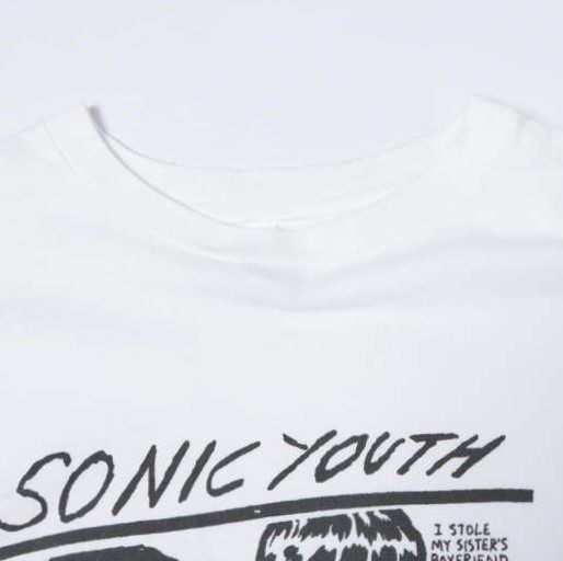 ソニックユース コットンTシャツ