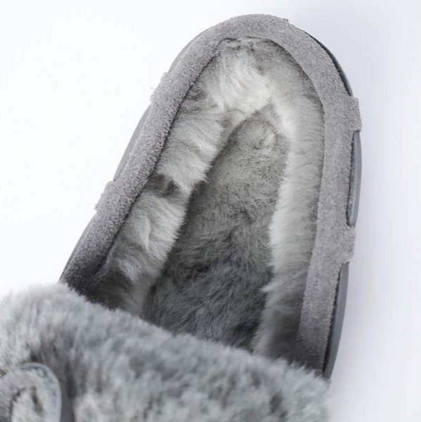 エミューオーストラリア AMITY CUFF FROST シープスキンモカシン