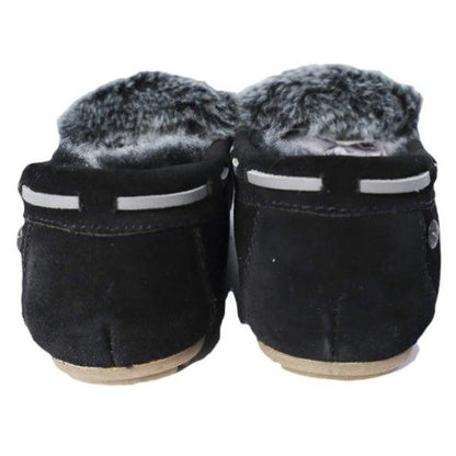 エミューオーストラリア AMITY CUFF FROST レザー シープスキン ローファー