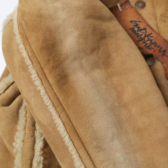 グッドカルマディベロップメント MOUTON TRUCKER JACKET LUKE シープスキンジャケット