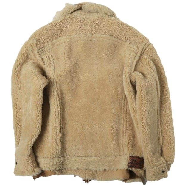 グッドカルマディベロップメント MOUTON TRUCKER JACKET LUKE シープスキンジャケット
