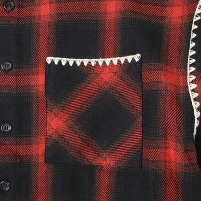 ビーオムニボー HAND STITCH SHIRT コットンシャツ