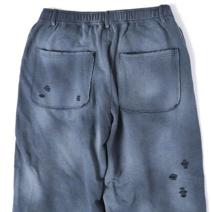 ダンケシェーン STUDS SWEAT BAGGY PANTS コットンパンツ