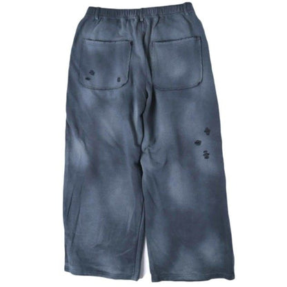 ダンケシェーン STUDS SWEAT BAGGY PANTS コットンパンツ