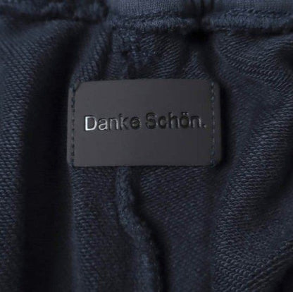 ダンケシェーン STUDS SWEAT BAGGY PANTS コットンパンツ