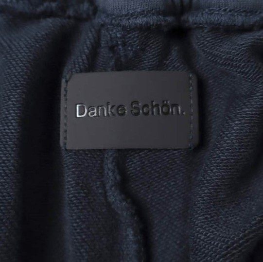 ダンケシェーン STUDS SWEAT BAGGY PANTS コットンパンツ