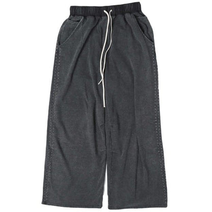 ダンケシェーン STUDS SWEAT PANTS 裏毛スウェットパンツ 限定