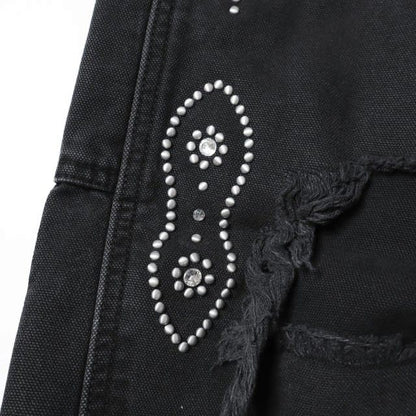 ダンケシェーン STUDS W-KNEE DUCK ショートパンツ