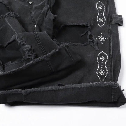ダンケシェーン STUDS W-KNEE DUCK ショートパンツ
