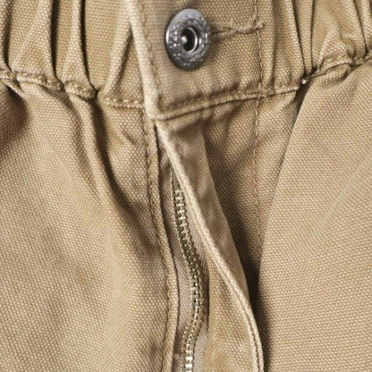 ダンケシェーン STUDS W-KNEE DUCK SHORTS コットンショーツ