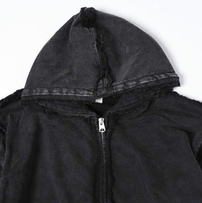 FR(13)NDS CHEMICAL SWEAT ZIP HOODIE コットンパーカー