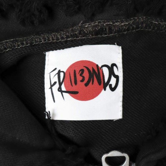 FR(13)NDS CHEMICAL SWEAT ZIP HOODIE コットンパーカー