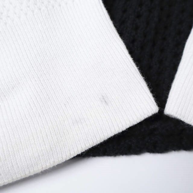 アスクユアセルフ Knit Mesh Long Sleeve Jersey ニットトップス