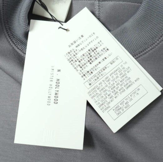 エヌハリウッド TEST PRODUCT EXCHANGE SERVICE BACK SEAM T SHIRT トップス