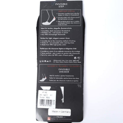 ファルケ STEP INVISIBLE SOX コットンソックス