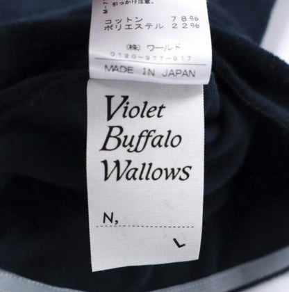 ヴァイオレットバッファローワローズ パイルTシャツ