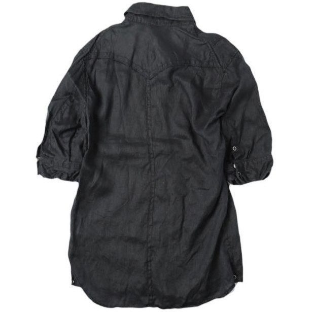 フランシストモークス LINEN 2HOOK WIRED H S SHIRT リネントップス