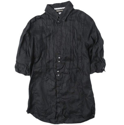 フランシストモークス LINEN 2HOOK WIRED H S SHIRT リネントップス