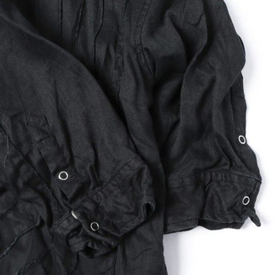 フランシストモークス LINEN 2HOOK WIRED H S SHIRT リネントップス