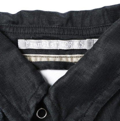 フランシストモークス LINEN 2HOOK WIRED H S SHIRT リネントップス