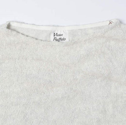 ヴァイオレットバッファローワローズ コットン長袖Tシャツ